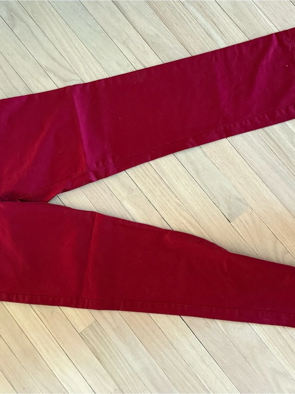 J. Crew Men's Deep Red Sutton Chino Pants